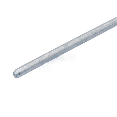 6 In. Galvanized Steel Silver Ground Rod